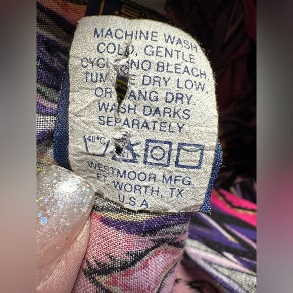 Panhandle Slim Pink and Blue Button Down Shirt - Picture 9 of 15